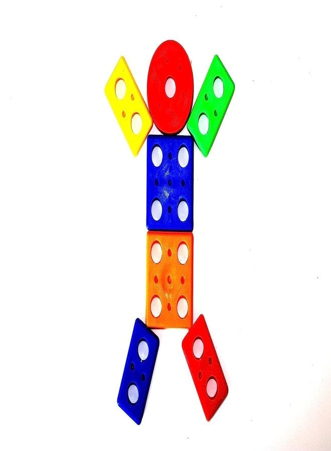 NIYANETAIL Baby Shape Sorting Toy, Colorful Elastic Bands Sensory Shape Sorter Bins with Balls & Blocks, Early Learning Preschool Educational Baby (14 Pcs Shape) (Geometrics Square) - Image 4